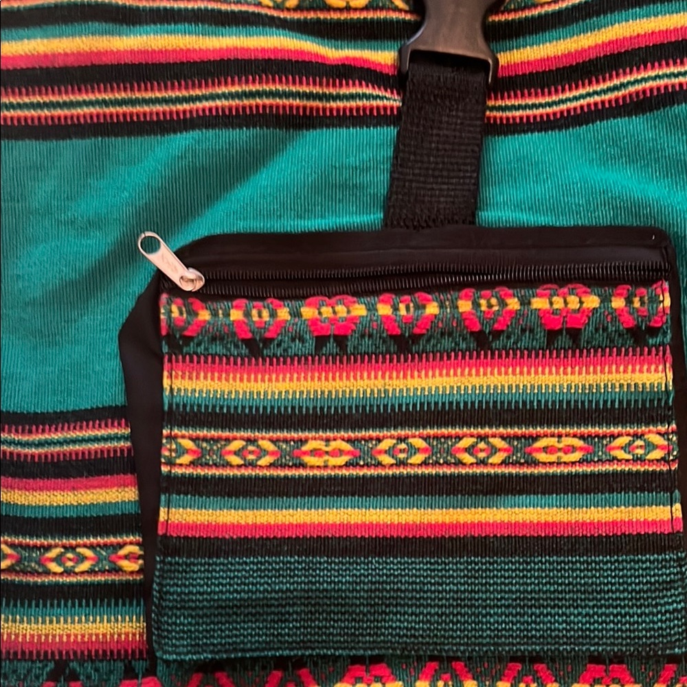 Colorful Striped Backpack - Picture 4 of 7